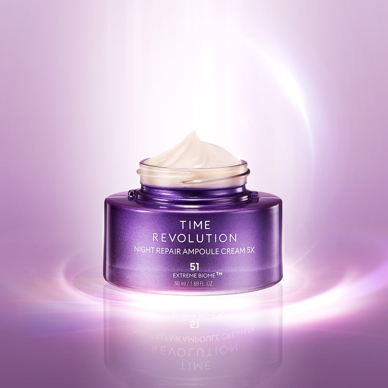 韩国 MISSHA 谜尚 Time Revolution 5X 精华护理套装 – 初级精华液和晚霜 200ml 6