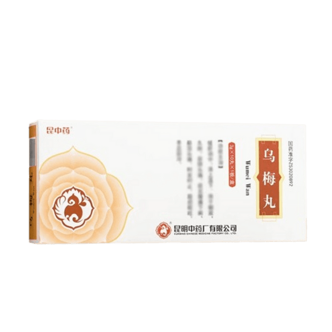 【中國直郵】 昆中藥 烏梅丸 適用於 蛔厥 久痢 厥陰頭痛 3g*10丸/盒