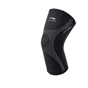 【中国直邮】李宁运动护膝专业关节保护膝盖薄款单只装黑色(适用于95斤-135斤)