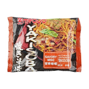 Yakisoba - Stir Fry Noodles , Instant Noodle , Savory Miso Flavor , 6.17 oz