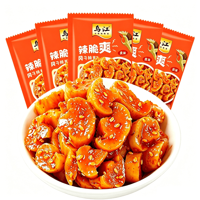 Spicy, Crispy, And Dry Radish 22g*5 packs Pickled Mustard, Pickled Vegetables, Salty Vegetables Special Fast Food Dish Spicy And Refreshing Breakfast