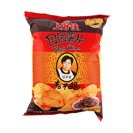 Garden Potato Chips Chicken Chili Oil Flavor 2.82oz 【Lao Gan Ma Collaboration】【0 Trans Fat】