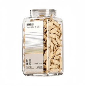 Jingfu Mountain Astragalus, Seasonal, Full-aged Main Root Slices For Brewing, 160g*1 Jar