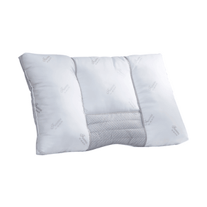 FUANNA富安娜 艾草麦饭石防螨枕头 分区枕 抑菌草本枕 70*45cm