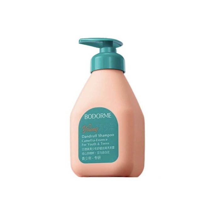 Teenage shampoo - Anti-dandruff, specially for children, oil-control, fluffy, anti-itch, refreshing - suitable for boys and girls, students. 335ml per bottle.