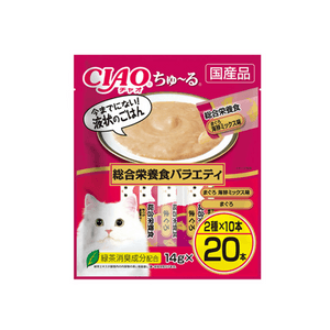 Cat Treats, Tuna Flavor, Nutritionally Comprehensive, 14g × 20 Sticks