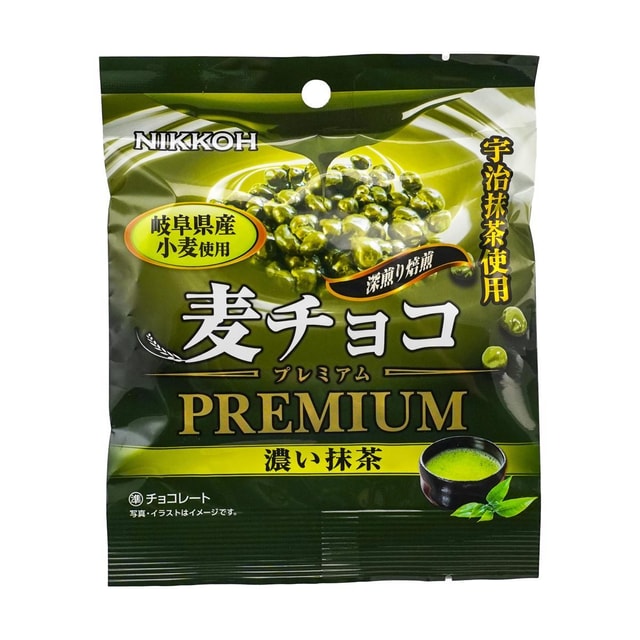 NIKKOH Mugi Chocolate Premium Matcha, 0.8 oz - Yami.com