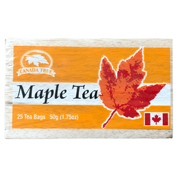 加拿大CANADA TRUE 枫叶锡兰茶 大木盒  25茶包 50g