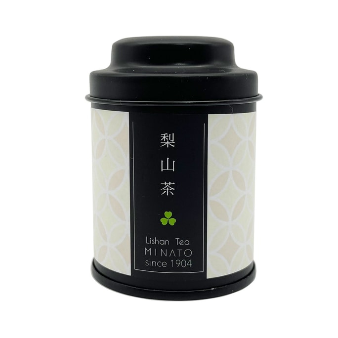 [台湾直邮]茶粒茶 原片茶叶 Mini黑罐 梨山茶 25g