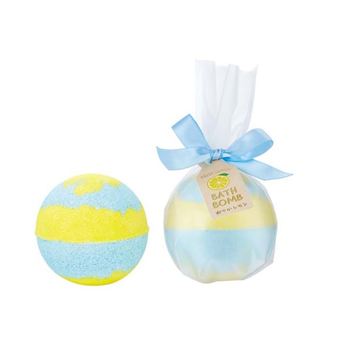 Fruit No Mori Lemon Bath Ball 150g