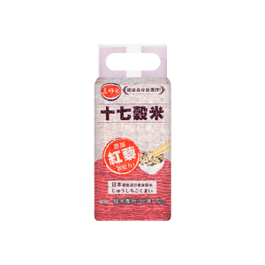台灣三好 十七米 混合米 1.2kg【紅藜麥糙米大麥小米麥片高粱紅豆等】【可用於煮粥煮飯】