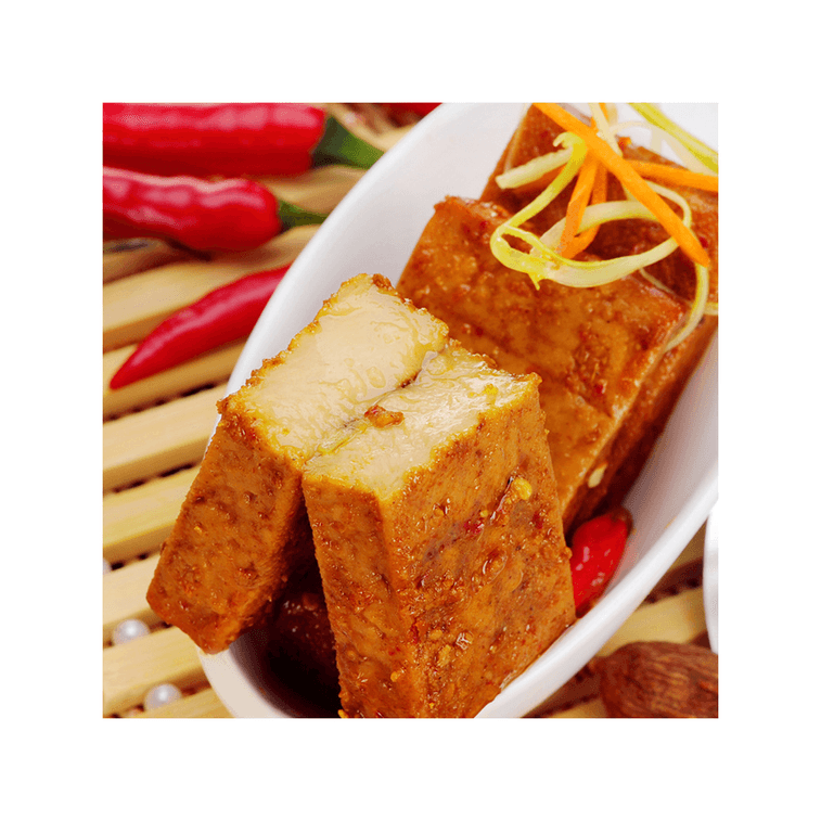 HUAWEN スパイシー豆腐スナック スパイシー味 108g 8