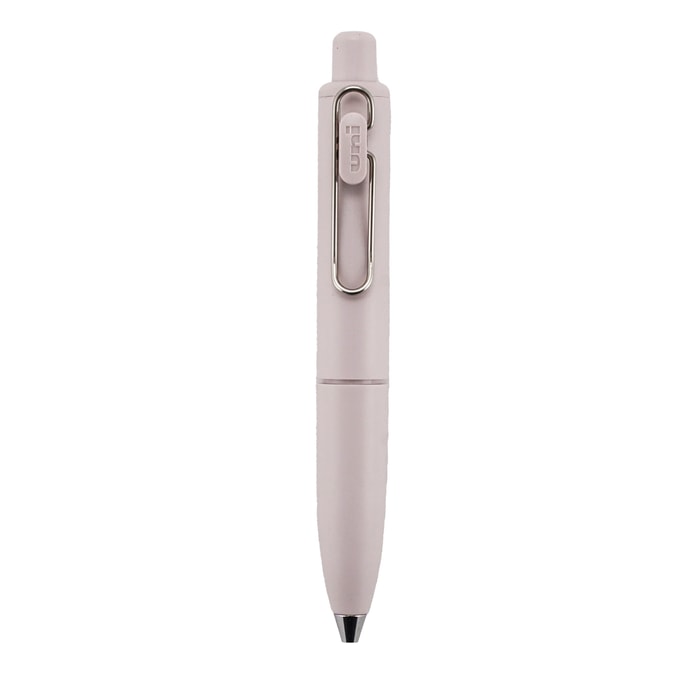 日本UNI三菱 UNI-BALL ONE 黑色圆珠笔 小胖笔中性笔 0.38mm 桃子款