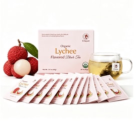 Organic Lychee Flavored Black Tea, 2g*20pack