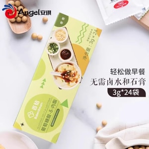24-Bag Angel Vee Tofu Coagulant Powder 72g. Glucose Delta Lactone for Silken Tofu Tofu Pudding & Baking