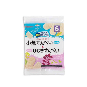 Baby Food Complementary High Calcium Senbei 6 Months + Small Fish + Seaweed Flavor 32g