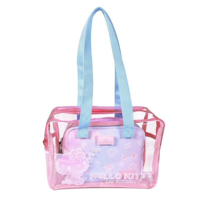 Hello Kitty Clutch Set for Women Water Resistant Zippered Travel Cosmetic Bag Organizer for Makeup Accessories