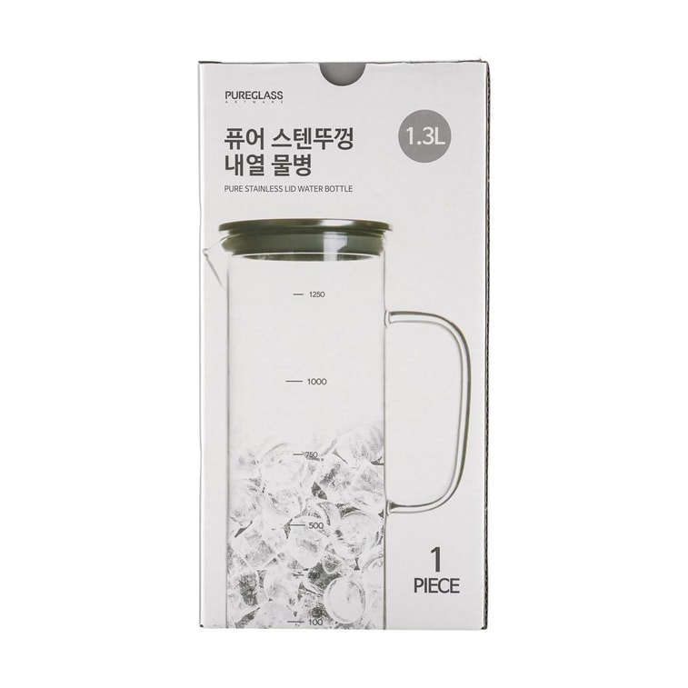 韩国ARTWARE 耐热高硼硅玻璃水壶水瓶 凉水壶 1300ml 11