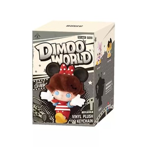 DIMOOWORLD x Disney Series - Plush & Vinyl Keychain Blind Box  1 box  11cm*11cm*16.5cm