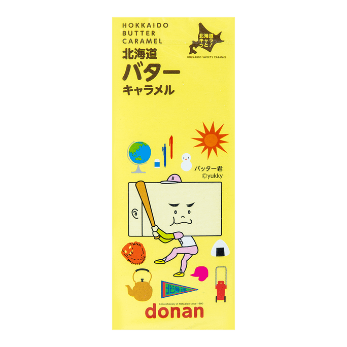 日本DONAN道南食品 北海道奶油太妃糖 72g