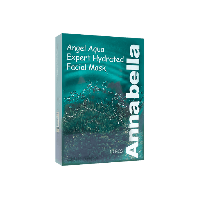 Annabella Angel Aqua Expert Hydrated Facial Mask 10 Sheets