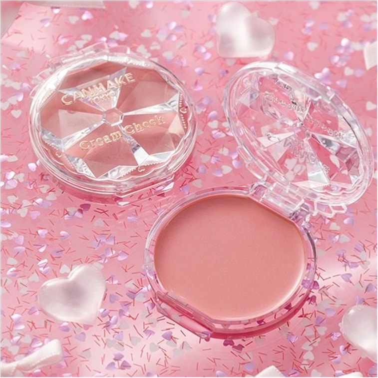 【Livraison directe du Japon】 Japon CANMAKE Rouge à joues unique naturel longue durée hydratant lèvres et joues 2-en-1 Kanmei Rouge fantaisie 21 Couleur thé orange 1 pièce 5