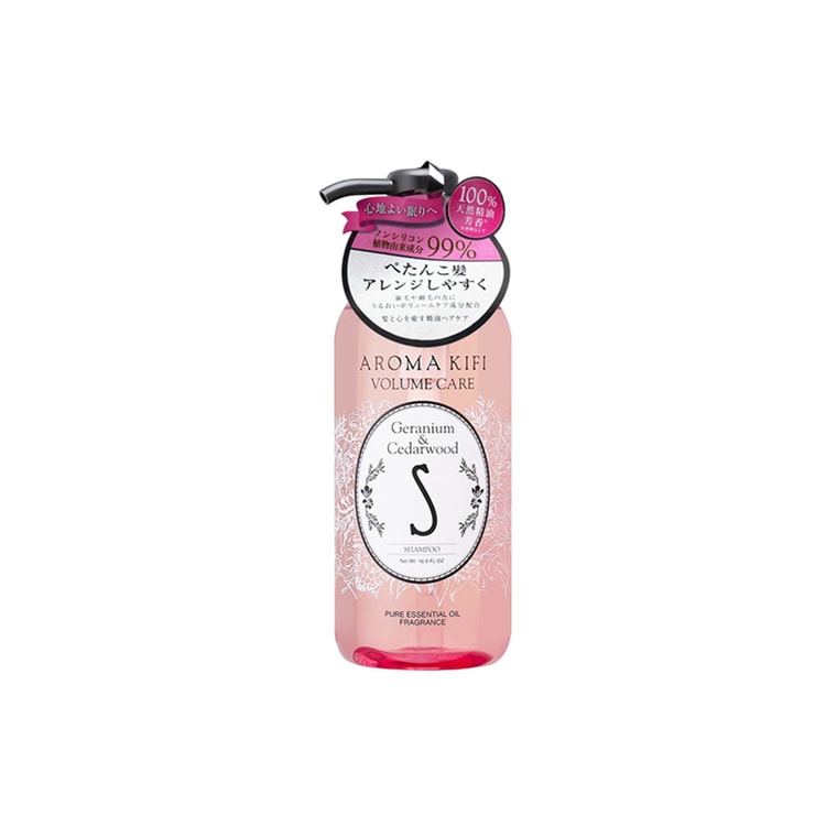 Aroma Kifi Volume Care Shampoo Geranium & Cedar Wood 500ml