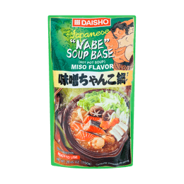 Japanese Nabe Soup Base Miso Flavor 750g
