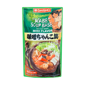 日本DAISHO 日式火鍋湯底 味噌湯底 3-4人份