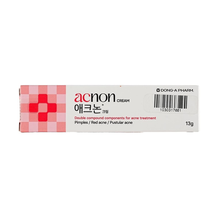 韩国DONGA PHARM东亚制药 Acnon祛痘乳膏 13g 祛痘净痘 抗痘菌直击痤疮 修复痘印 嫩滑肌肤 敏感肌可用 随机包装发货 6