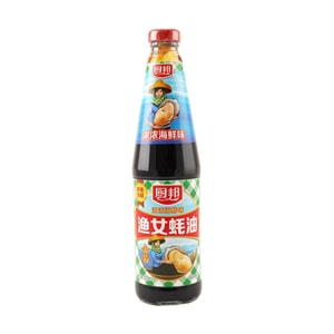 厨邦 金装渔女蚝油 700g【凉拌炒菜烧烤火锅调料蘸料】【鲜香浓郁】