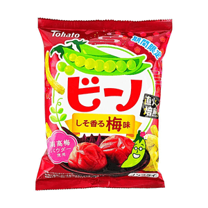 日本TOHATO桃哈多 豌豆脆 紀州梅子味 51g【季節限定】