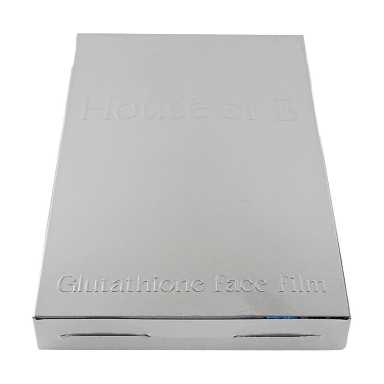 House of B Glutathione Face Film, 5pcs,High-Purity Anti-Aging Collagen Hydrogel Deep Hydration Glass Skin K-Beauty Skincare