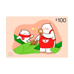 亚米电子礼卡 价值$100