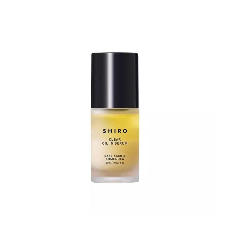 【日本直郵】shiro 北海道小眾品牌30ml 酒粕米糠雙層精華,煥膚臻品