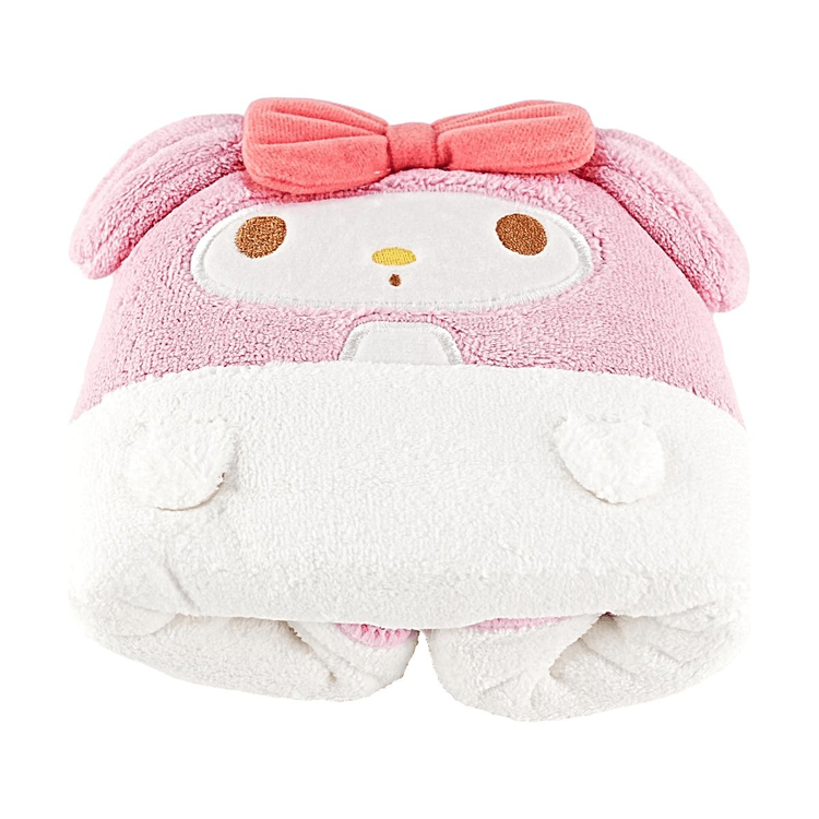 SKATER Sanrio My Melody Microfiber Hair Drying Towel, Ultra