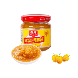 Chunguang Food Spicy Yellow Lantern Chili Sauce  Hainan Specialty  100g * 1 can