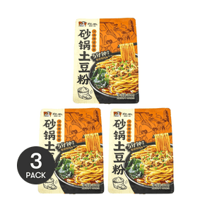 Clay Pot Potato Noodles,11.29 oz *3【3 Packs】