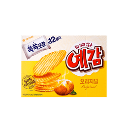 韓國ORION好麗友 碳烤洋芋片 原味 盒裝192g