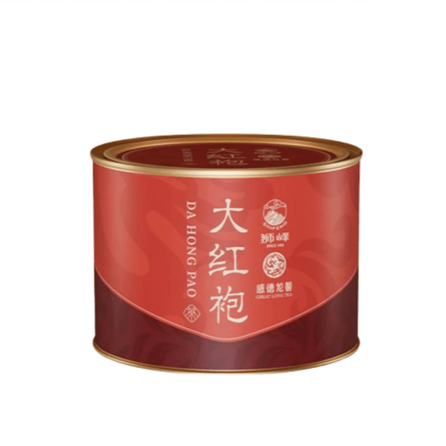 中国直送】十峰茶 武夷山大紅袍 高級本場瀘州風味烏龍岩茶 小缶