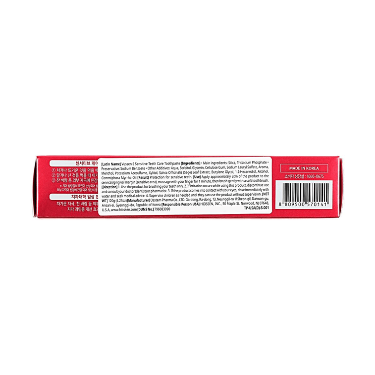 Dentifrice Soin Sensible Réparation Émail Soulagement Douleur Dentaire Menthe Fraîche 4,23 oz 8