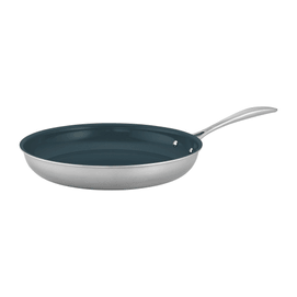 Clad CFX Stainless Steel Ceramic Nonstick Fry Pan 8-inch / Stainless Steel