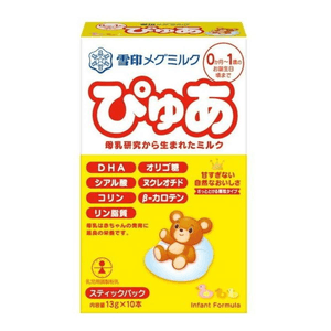 Snow Brand Megmilk Pure Stick [13g × 10 sticks]