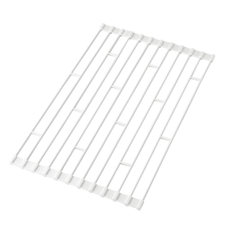 日本NITORI 折叠式沥水架 杯子碗筷沥水干燥 厨房台面延长 白色 26*42cm 3