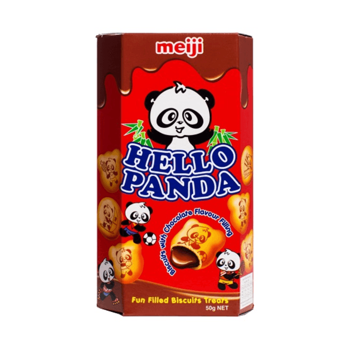 Hello Panda Chocolate Biscuits 43g