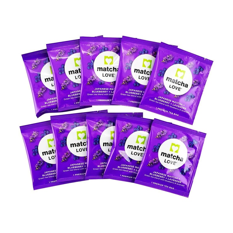  日本ITO EN伊藤园 抹茶蓝莓薰衣草茶包 10包入 15g 5