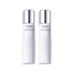 【中国直送】オウシマン 真白銀 化粧水・乳液セット - 美白、シミ対策、ブライトニング、保湿 - 正規品スキンケア製品（化粧水120ml + 乳液100ml）