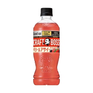 Craft Boss Berry & Acai Juice Drink, 16.9 fl oz【Supplementing With Vitamins】