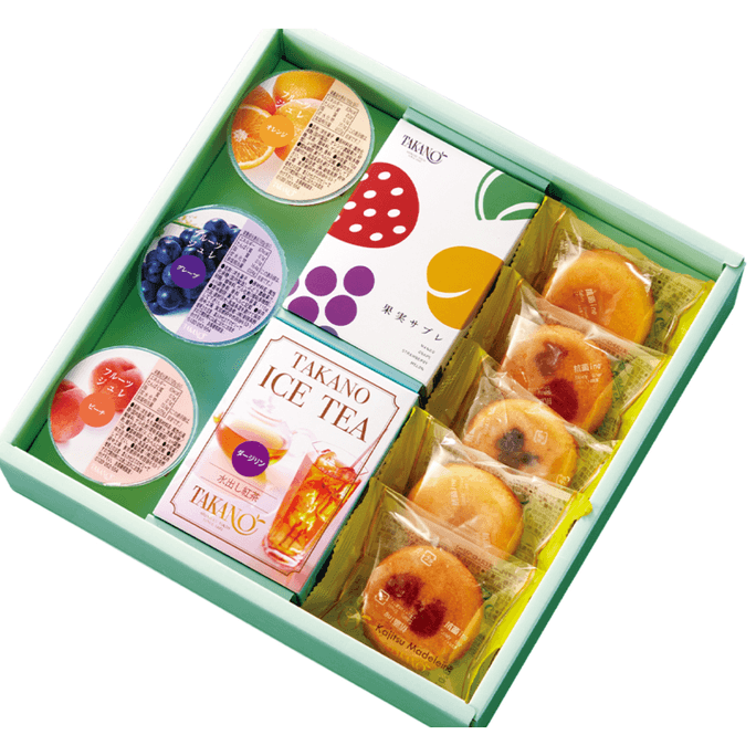[일본에서 온 다이렉트 메일] 타카노 신주쿠 타카노 과자 선물 상자 젤리 과자는 선물할 때 필수품