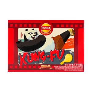 大陆版LAY'S乐事x功夫熊猫联名 春节黄金档薯片礼盒 9味15包入 616g【春节年货必买】